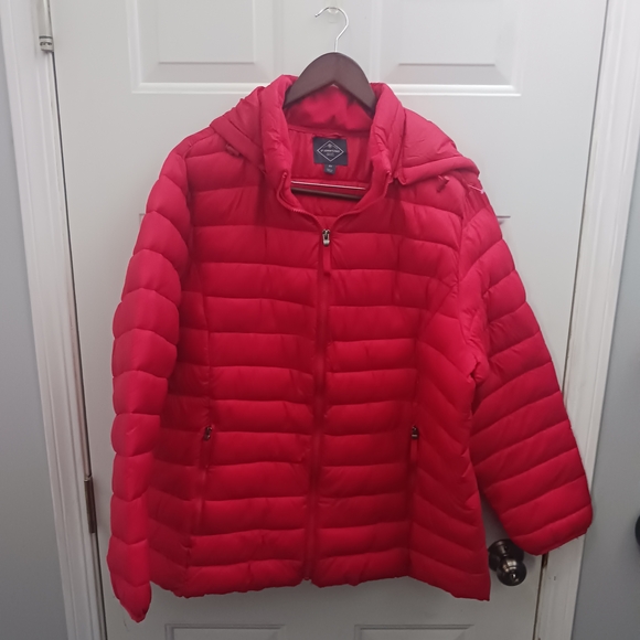 Red Puffer Jacket - Picture 1 of 9